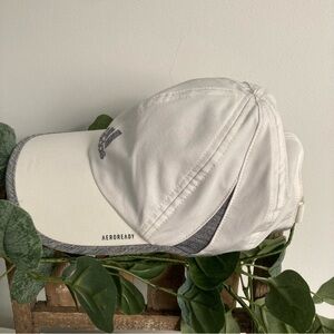 Adidas White AEROREADY Cap